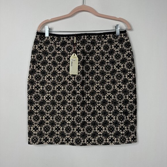2/$24 NWT Max Studio MSSP Geometric Print Mini Pencil Skirt 8 #A0321 TRB2 - Picture 4 of 9